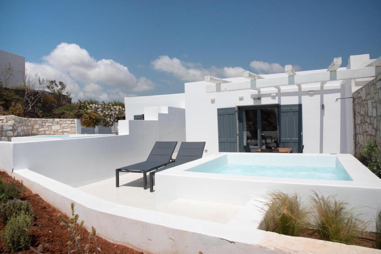 White New 1Bd House With Private Jacuzzi In Isterni Villa Isterni  Kültér fotó