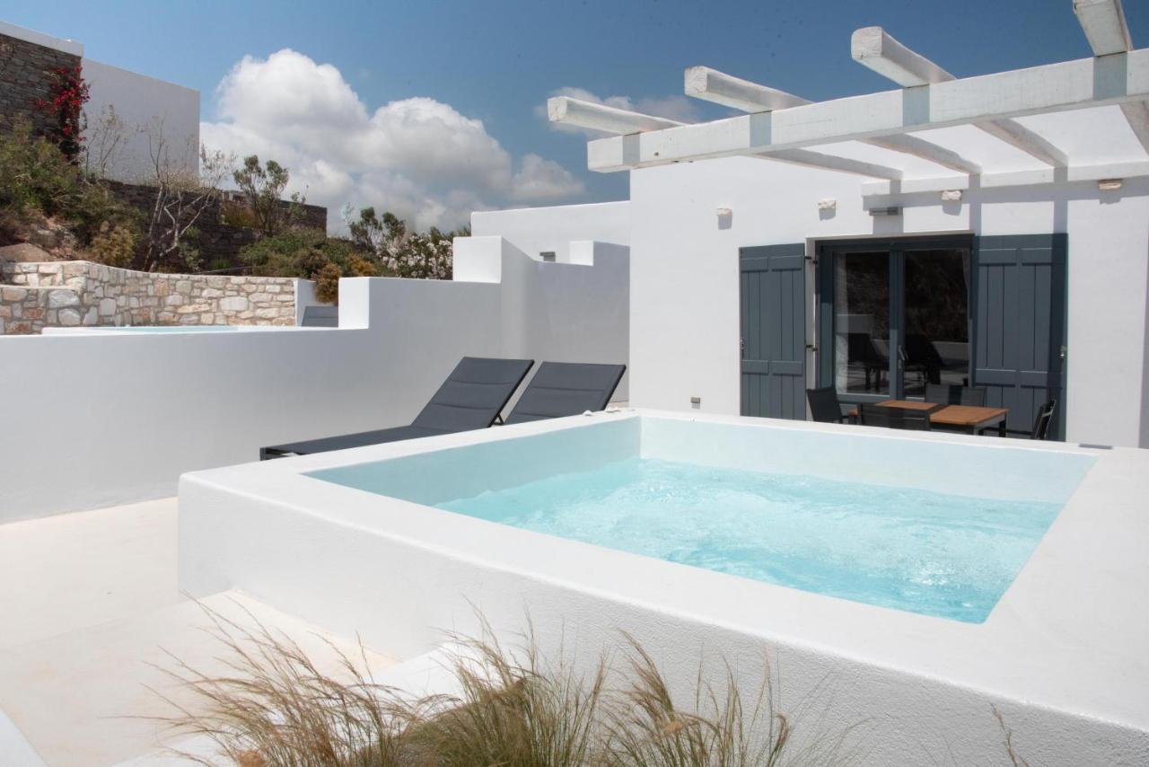 White New 1Bd House With Private Jacuzzi In Isterni Villa Isterni  Kültér fotó